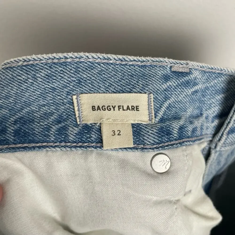 Madewell baggy flare
